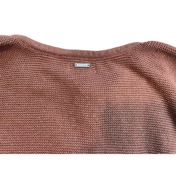 Prana Crystal Beach Sweater in Terra Cotta Color Kangaroo Pocket Sz S - Picture 5 of 6